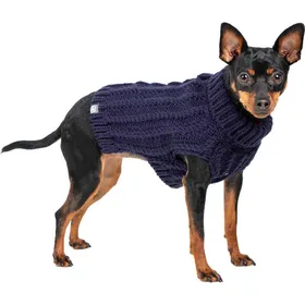 Comparer les prix de Pull over en maille bleu marine Zolia
