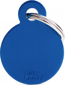 Comparer les prix de Médaille à graver Basic cercle alu bleu