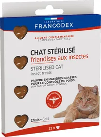 Comparer les prix de Francodex Friandises protéinées aux insectes pour chat
