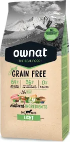 Meilleurs prix pour OWNAT Just Grain Free Light pour chien