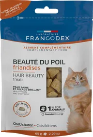 Comparer les prix de Francodex Friandise Beauté du Poil pour Chat