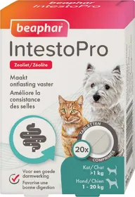 Meilleurs prix pour Beaphar Intestopro Comprimés Pour Chien Et Chat 2 X 20 Comprimés