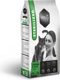 Comparer les prix de AMITY Premium Poulet &amp; Riz pour Chat adulte stérilisé