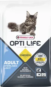 Comparer les prix de Opti Life Cat Sterilised/Light au poulet pour chat stérilisés