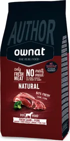 Meilleurs prix pour OWNAT Author Fresh Low Grain Agneau &amp; Porc pour chien adulte
