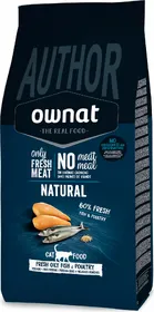 Comparer les prix de OWNAT Author Fresh Sans céréales Poisson, poule et Canard pour chat adulte