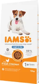 Meilleurs prix pour Iams Vitality Allégées pour chien adulte petite et moyenne race