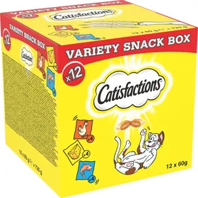 Meilleurs prix pour Catisfactions Megabox friandises pour chat 12 x 60 g