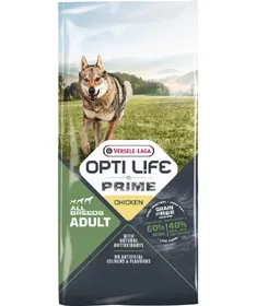 Comparer les prix de Opti Life Prime Adult Chicken pour chien adulte de toutes races