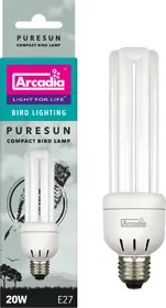 Meilleurs prix pour Éclairage pour oiseaux Arcadia PureSun Compact Bulb 2.4% 20W