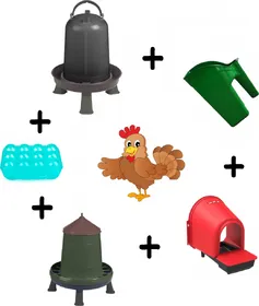 Comparer les prix de Copele Kit de volaille Free-Range pour débutant
