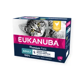 Meilleurs prix pour Eukanuba pâtée sans céréales mono-protéine au poulet pour chat adulte