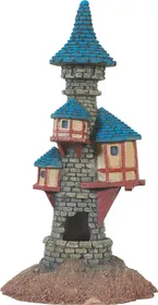 Meilleurs prix pour Décor tour médiéval bleu