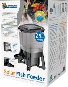 Comparer les prix de SuperFish Distributeur de nourriture solaire pour poissons de bassin 