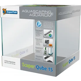 Meilleurs prix pour Aquarium SuperFish Scaper Qube - 15, 25 et 60L