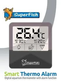 Meilleurs prix pour SuperFishThermomètre d'aquarium avec fonction alarme