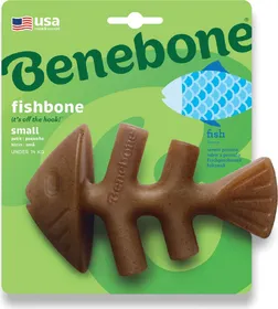Meilleurs prix pour Jouet à mâcher Fishbone saveur saumon argenté - plusieurs tailles disponibles 