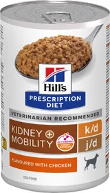 Comparer les prix de HILL'S Prescription Diet k/d j/d Kidney + Mobility au poulet pour Chien