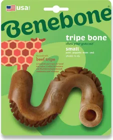 Meilleurs prix pour Jouet à mâcher Tripebone saveur tripes de bœuf - plusieurs tailles disponibles