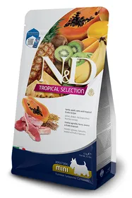 Comparer les prix de FARMINA N&amp;D Tropical Selection Agneau pour chien adulte de petite taille