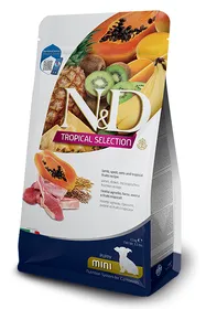 Comparer les prix de FARMINA N&amp;D Tropical Selection Agneau pour chiot de petite taille