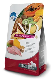 Meilleurs prix pour FARMINA N&amp;D Tropical Selection Poulet pour chien adulte de moyenne et grande taille