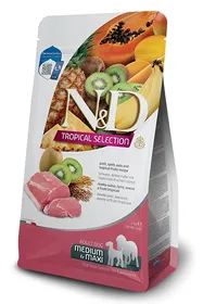 Comparer les prix de FARMINA N&amp;D Tropical Selection Porc pour chien adulte de moyenne et grande taille
