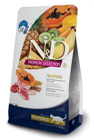 Meilleurs prix pour N&D Farmina Farmina N&D Tropical Adult pour chats castrés Agneau 1,5 kg