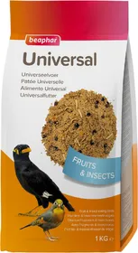 Comparer les prix de Beaphar Universal, Pâtée Universelle pour Oiseaux frugivores et insectivores 