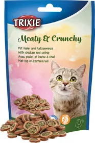 Comparer les prix de Meaty &amp; Crunchy au poulet et au catnip