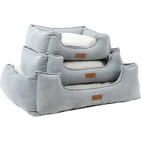 Comparer les prix de Panier en velours gris Zolia Pana - plusieurs tailles disponibles 