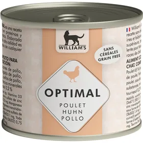 Meilleurs prix pour WILLIAM'S Pâtée pour chat sans céréales au poulet