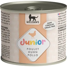 Comparer les prix de WILLIAM'S Pâtée pour chaton sans céréales au poulet