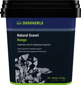 Comparer les prix de Dennerle Natural Gravel Kongo gravier naturel pour aquariums d'eau douce