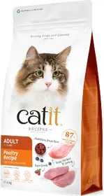 Comparer les prix de Catit Recipes Croquettes pour chat adulte Volaille