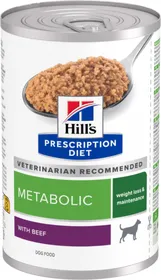 Meilleurs prix pour HILL'S Prescription Diet Metabolic Boîte au Bœuf pour chien 
