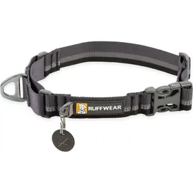 Meilleurs prix pour Collier Web Reaction Basalt Grey de Ruffwear - plusieurs tailles disponibles
