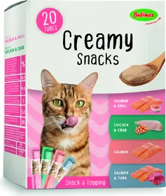 Meilleurs prix pour BUBIMEX Multipack Creamy Snacks Friandise à lécher pour chat