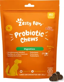 Comparer les prix de ZESTY PAWS Digestion pour chien