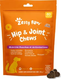 Meilleurs prix pour ZESTY PAWS Mobilite hanches et articulations pour chien