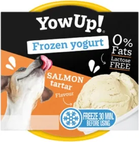 Comparer les prix de Yaourt glacé pour chien Yow Up ! tartare de saumon - Lot de 4x 110g