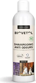 Comparer les prix de BIOVETOL Shampooing anti-odeur Bio pour chien et chat