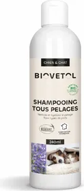 Comparer les prix de BIOVETOL Shampooing bio pour tous pelages