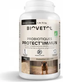 Comparer les prix de BIOVETOL Poudre Protect'Immun bio pour grand chien