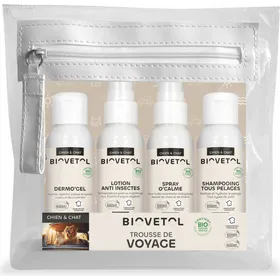 Meilleurs prix pour BIOVETOL Trousse de voyage pour chien et chat