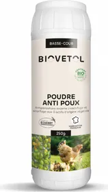 Comparer les prix de BIOVETOL Poudre anti-poux bio pour basse-cour