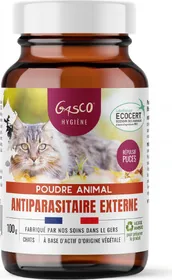 Comparer les prix de GASCO Poudre antiparasitaire externe chat
