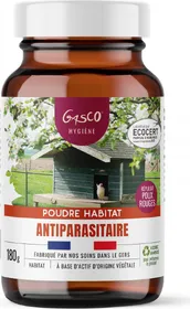 Meilleurs prix pour GASCO Poudre Antiparasitaire habitat poule