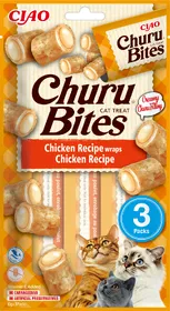 Comparer les prix de CIAO CHURU friandises au poulet pour chat