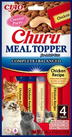 Comparer les prix de CIAO CHURU Topper au poulet pour chat